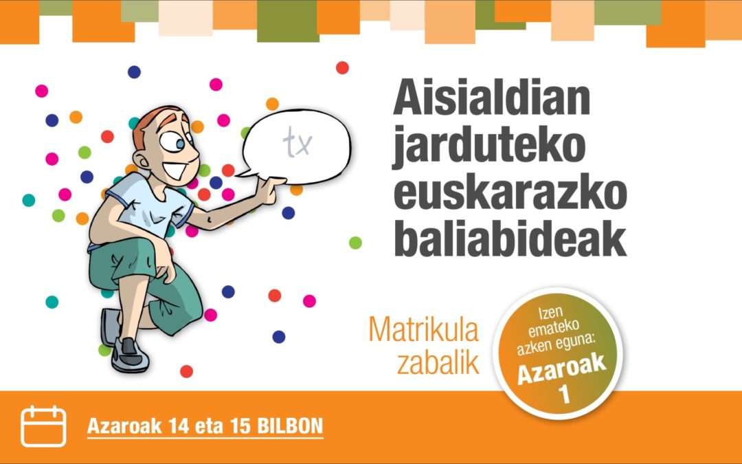 ​​​​​​Aisialdian jarduteko euskarazko baliabideak